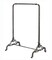 Tripar International 55.5" Charcoal Black Contemporary Industrial Clothing Rack